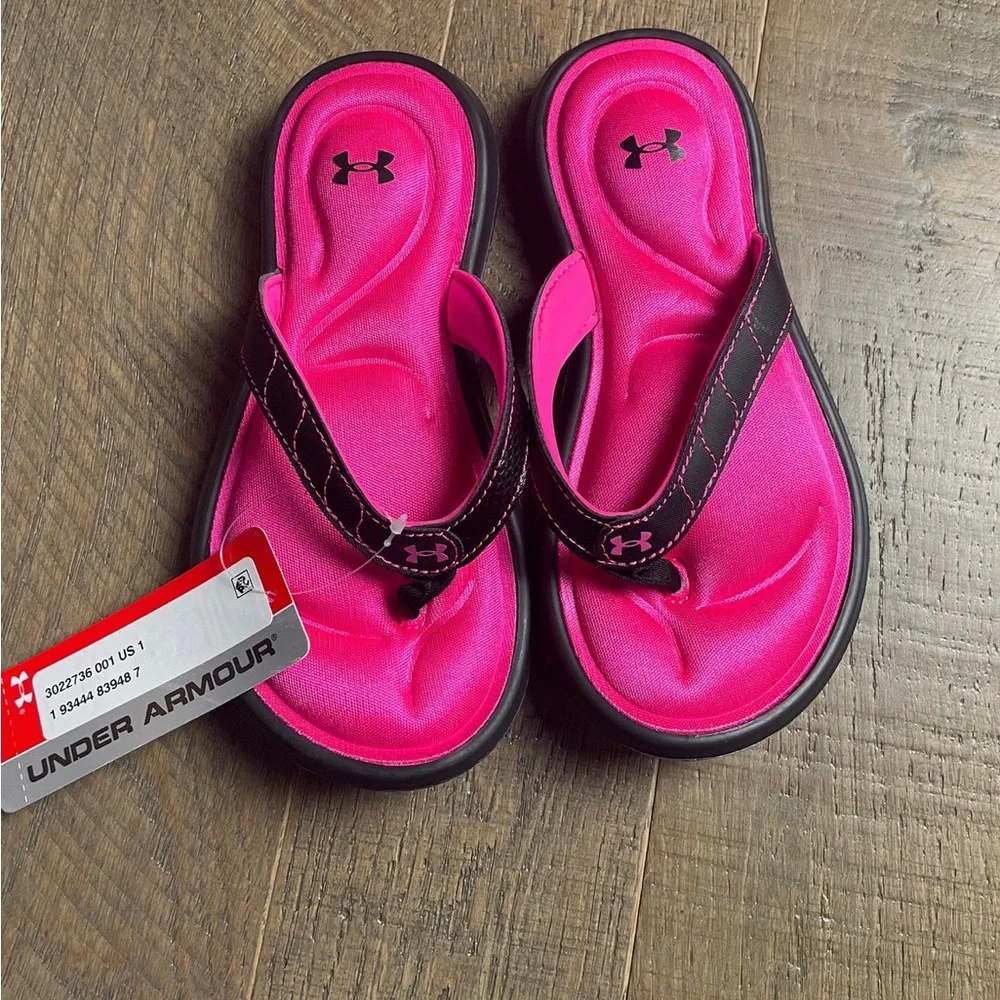 UA Youth Flip Flops
